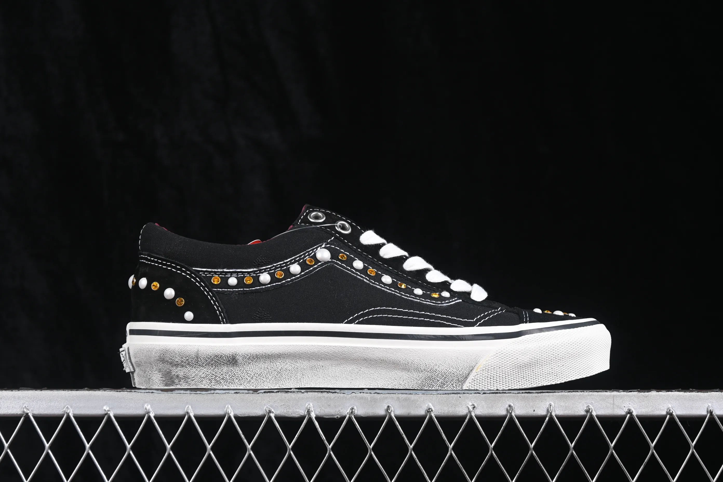 All categories Vans Vans series Vans Low Vans low top Vans Old Skool Vans low-top casual skateboard shoes VN000S52BLK